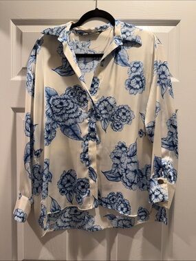 Zara Floral Blouse